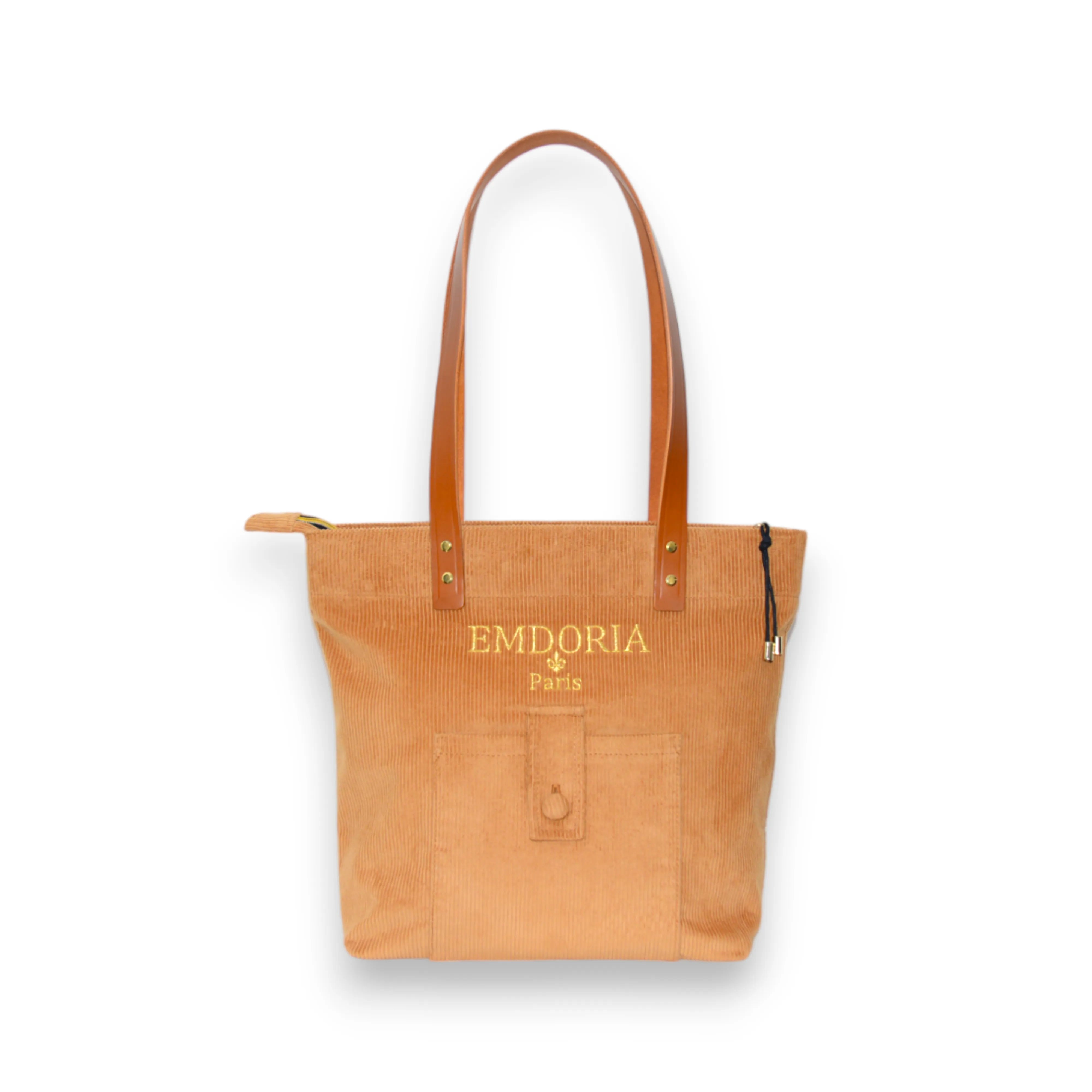 Sac discount cuir velours